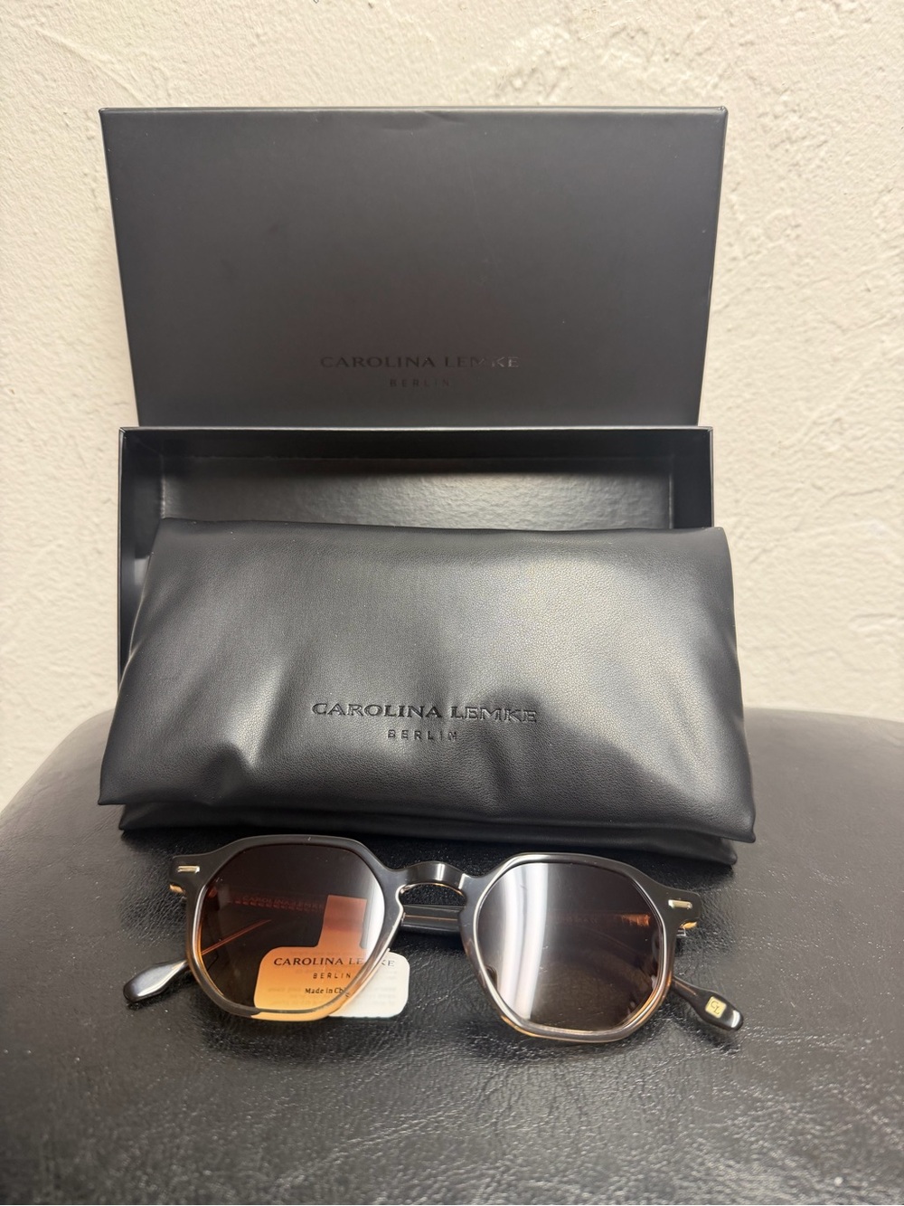 Carolina Lemke Berlin Women's Brown Gradient Sunglasses